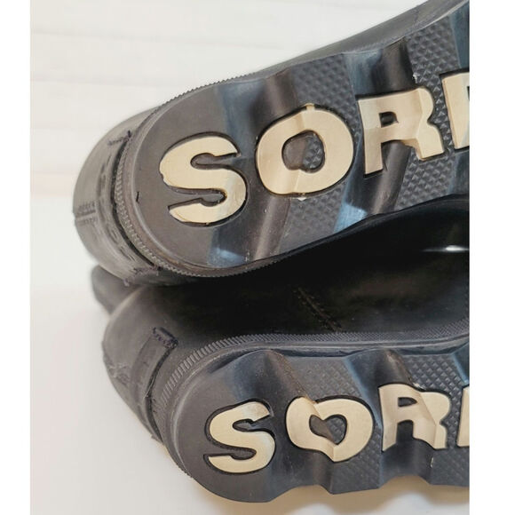 Sorel Joan of Arctic Wedge II in Black Leather, sz 6.5 - Picture 15 of 16